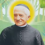 L'arazzo con San Giuseppe Allamano in piazza San Pietro il giorno della canonizzazione, 20 ottobre 2024