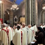 La Messa crismale presieduta dal card. Repole in Cattedrale a Susa mercoledì 16 aprile 2025 (foto: Vito Aloisio_La Valsusa)