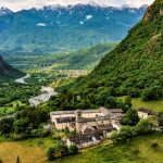 L'Abbazia della Novalesa in val Cenischia (foto: Abbazia Novalesa)