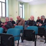In attesa dell'inizio della mattinata di riflessione guidata da don Pagani, Pianezza 12 maggio 2026 (foto: G. Coha)