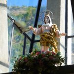 La statua della Madonna del Rocciamelone nel Santuario di Mompantero (foto: Reale_DiocesiSusa)